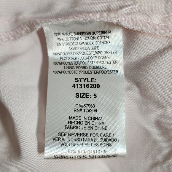 Pippa & Julie Girls Pink Tulle Polka Dotted Tunic Tank ~ EUC - Picture 6 of 7